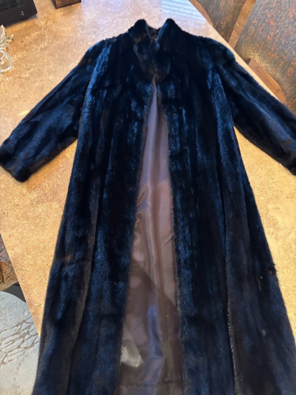 Vintage Danish Mink Fur Coat